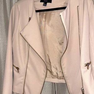 Beautiful Tan & Gold Dressy Jacket